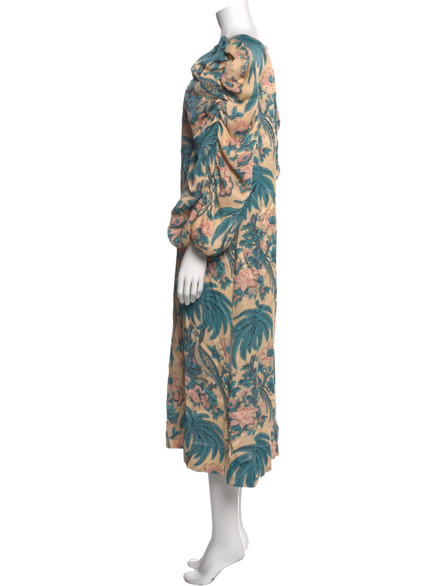 byTiMo Paisley Print Midi Length Dress
